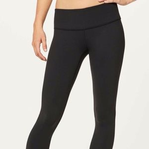 Black Lululemon Wunder Under Leggings Size 2